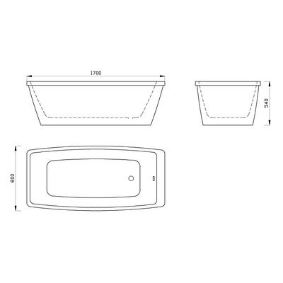 Акриловая ванна Gemy G9229 (вид 3) Акриловая ванна Gemy G9229 (фото, вид 3)