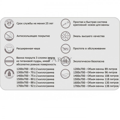   Goldman CLASSIC CAST IRON BATHTUBS 1200x700 (,  1)
