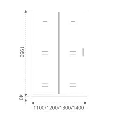   GOOD DOOR ANTARES WTW-130-C-CH (,  2)