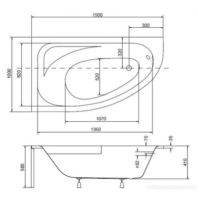  BESCO CORNEA COMFORT 150x100 L (,  3)