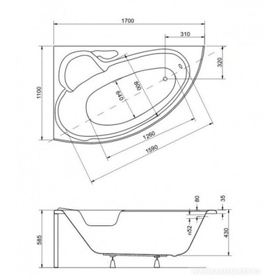  BESCO FINEZJA NOVA 170x110 L (,  3)
