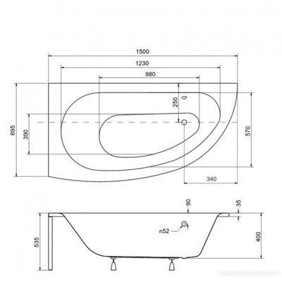  BESCO MILENA 150x70 L (,  3)