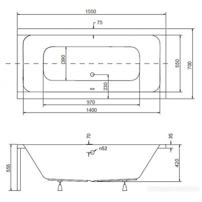  BESCO QUADRO 155x70 (,  3)