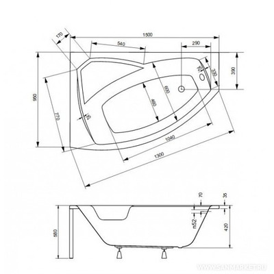  BESCO RIMA 150x95 L (,  3)