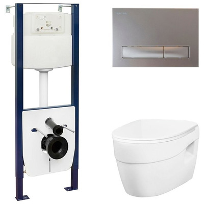 Унитаз с инсталляцией AM.PM Bliss L C531738SC (вид 1) Унитаз с инсталляцией AM.PM Bliss L C531738SC (фото, вид 1)