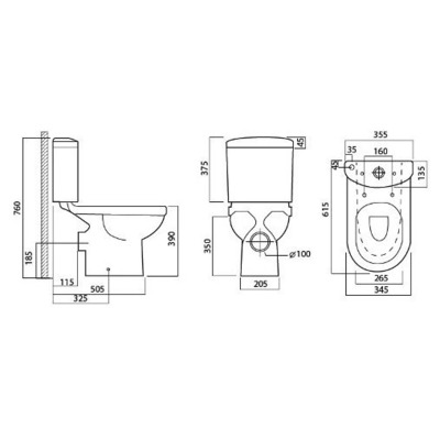 Унитаз AM.PM Joy C858607SC (вид 1) Унитаз AM.PM Joy C858607SC (фото, вид 1)