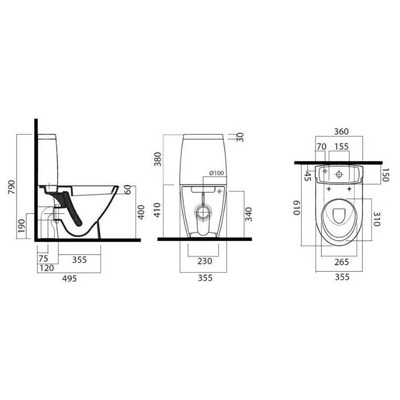  AM.PM Sense C758607WH (,  1)