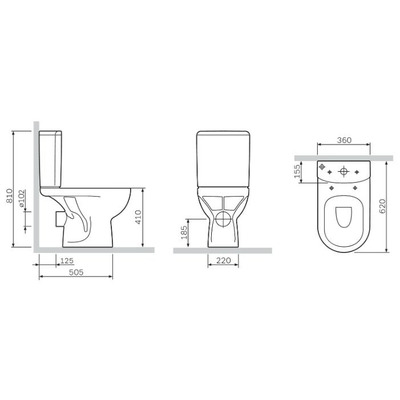 Унитаз AM.PM Gem C908607SC (вид 1) Унитаз AM.PM Gem C908607SC (фото, вид 1)