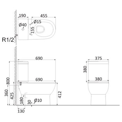  Creo Ceramique Brest BR1002R+BR1003 (,  1)