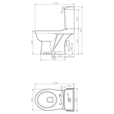 Унитаз Della Boston OAK (версаче золото) (вид 1) Унитаз Della Boston OAK (версаче золото) (фото, вид 1)