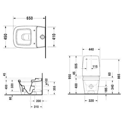  DURAVIT Esplanade 214709+087280 ( , ) (,  1)