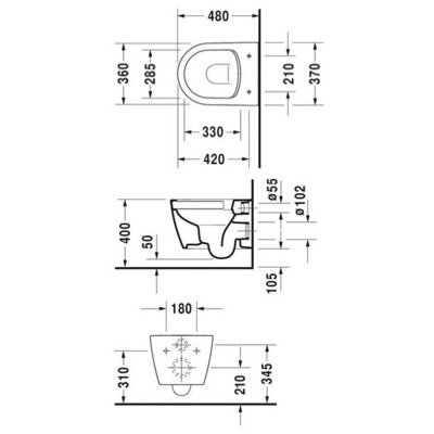  DURAVIT ME by Starck 253009 ( , ) (,  1)