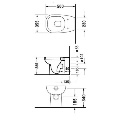  DURAVIT D-code 211509 ( ) (,  1)