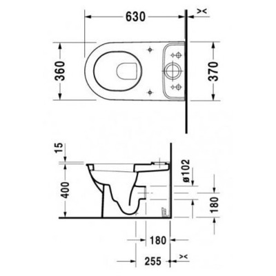  DURAVIT Darling New 213809+093110 ( , ) (,  1)