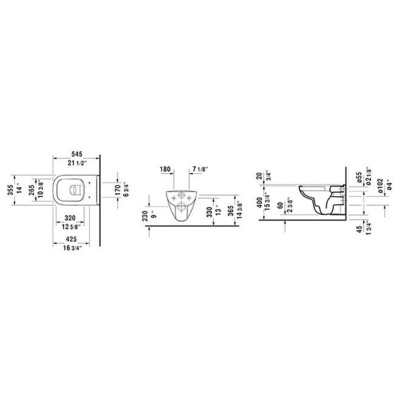  DURAVIT D-Code 257009 ( , ) (,  1)