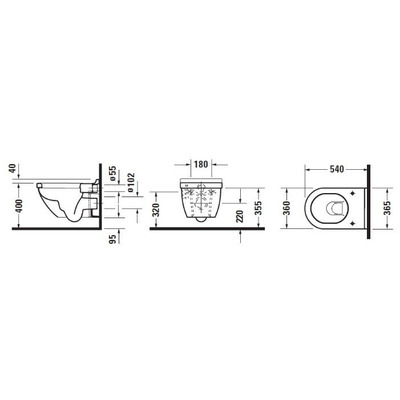 DURAVIT Starck 3 222509 ( ) (,  1)