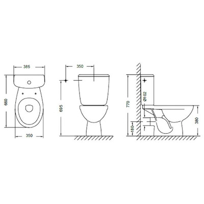 Унитаз gala Nila 17180+17541 (вид 1) Унитаз gala Nila 17180+17541 (фото, вид 1)