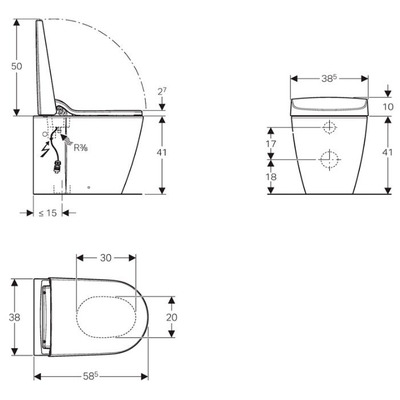 - GEBERIT AquaClean Sela 146.175.11.1 (,  1)