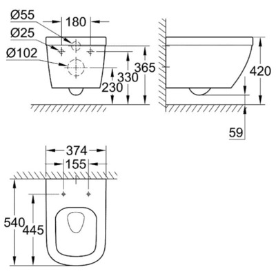  Grohe Euro Ceramic NW0025 (,  1)