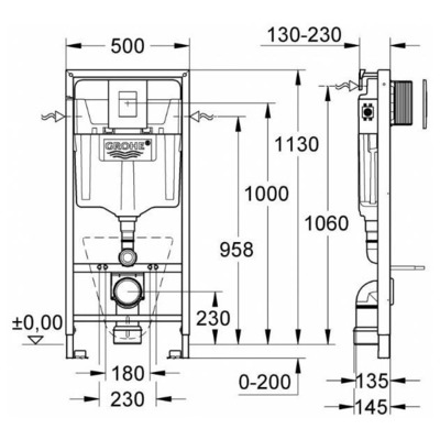    Grohe Bau Ceramic NW0004 (,  2)