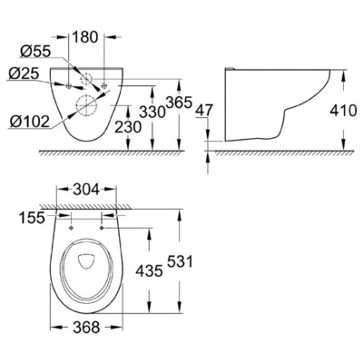    Grohe Bau Ceramic NW0003 (,  1)