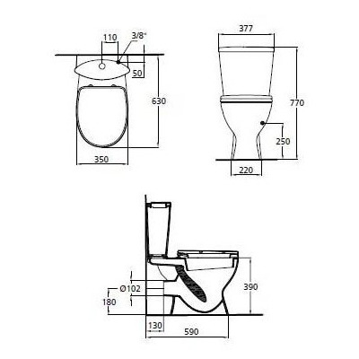  Ideal STANDARD Oceane Junior W909001 (,  1)