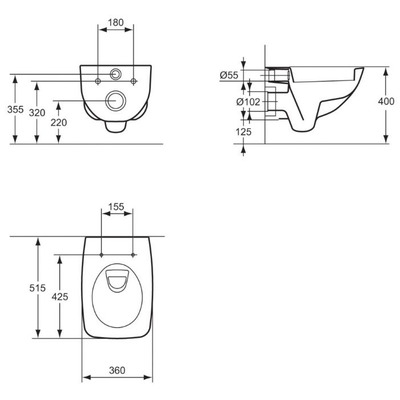  Ideal STANDARD Cantica T311901 (,  1)