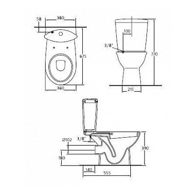  Ideal STANDARD Oceane W906601 (,  1)