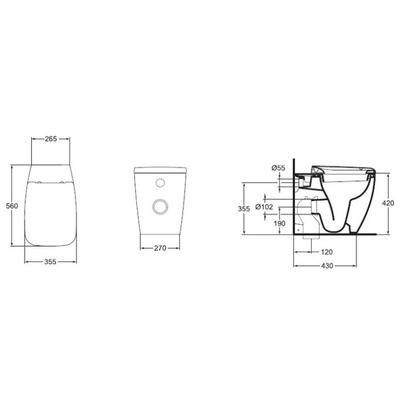  Ideal STANDARD Ventuno T316301 (,  1)