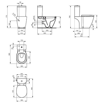  Ideal STANDARD Connect E803601+E797001 (,  1)
