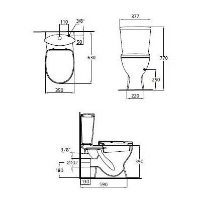 Унитаз Ideal STANDARD Oceane Junior W903801 (вид 1) Унитаз Ideal STANDARD Oceane Junior W903801 (фото, вид 1)