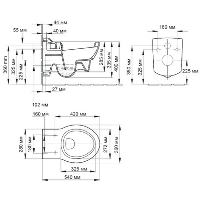  Jacob Delafon Ove E1585-00 (,  1)