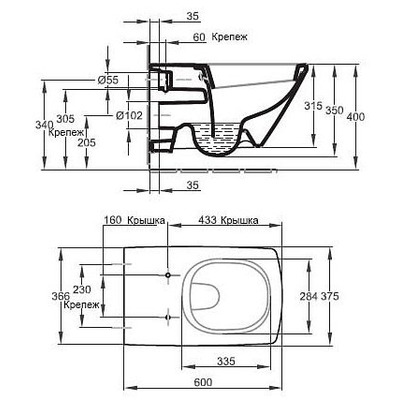    Jacob Delafon Escale E1306-00+E5504-NF+ E4316-CP (,  1)