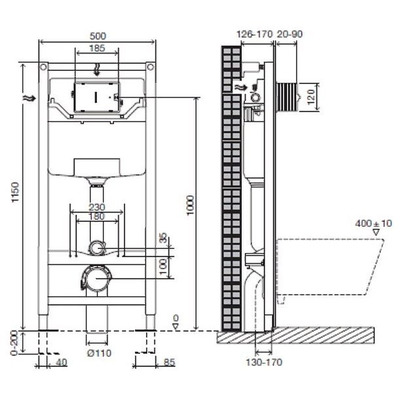    Jacob Delafon Escale E1306-00+E5504-NF+ E4316-CP (,  2)