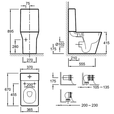  Jacob Delafon Reve 5033K+E4809 (,  1)
