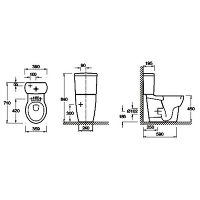  Jacob Delafon Ove E1322-00 (,  1)