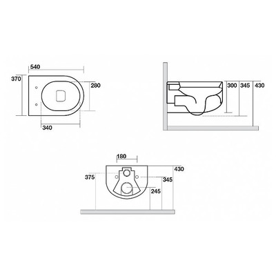 Унитаз KERASAN Flo 3111 (вид 1) Унитаз KERASAN Flo 3111 (фото, вид 1)