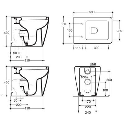Унитаз KERASAN Ego 3216 (вид 1) Унитаз KERASAN Ego 3216 (фото, вид 1)
