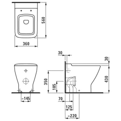  LAUFEN Palace 8.2370.1.000.000.1 (,  1)