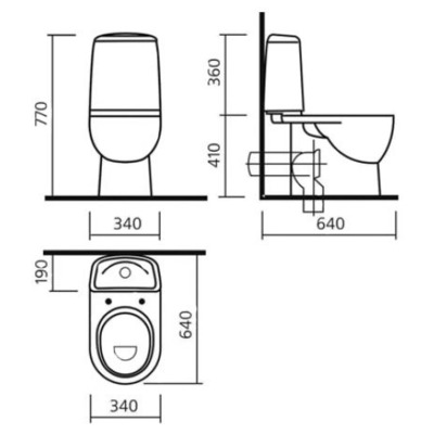 Унитаз SANITA LUXE Best Red (вид 1) Унитаз SANITA LUXE Best Red (фото, вид 1)