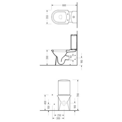 Унитаз-биде SEREL Orkide 6802 GTL (вид 1) Унитаз-биде SEREL Orkide 6802 GTL (фото, вид 1)