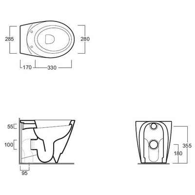 Унитаз simas Bohemien BO01 (вид 1) Унитаз simas Bohemien BO01 (фото, вид 1)