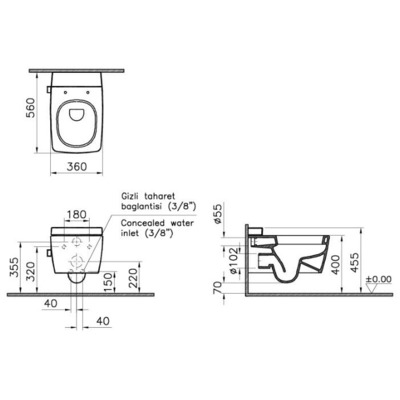 - VitrA Metropole 5676B003-1087 (,  1)