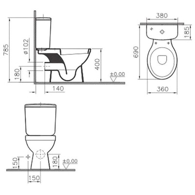  VitrA Normus 9705B003-7200 (,  1)