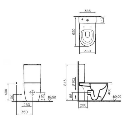  VitrA Sento 9830B003-7204 (,  1)