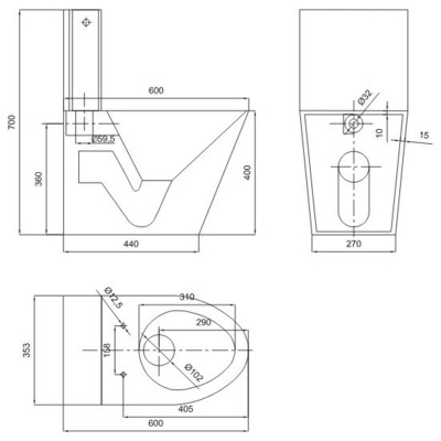 Унитаз ССК ССК-01/911 (вид 1) Унитаз ССК ССК-01/911 (фото, вид 1)