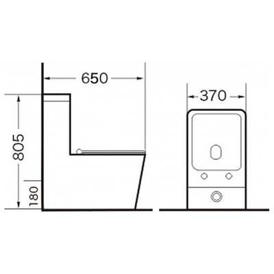 Унитаз Grossman GR-4445S с тонкой крышкой (вид 1) Унитаз Grossman GR-4445S с тонкой крышкой (фото, вид 1)