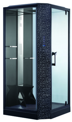 Душевая кабина Orans SR-89101RS Black (1000x1000x2200) (вид 1) Душевая кабина Orans SR-89101RS Black (1000x1000x2200) (фото, вид 1)