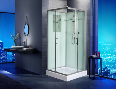 WW500 LAINE 1001 Душевая кабина с поддоном (вид 3) WW500 LAINE 1001 Душевая кабина с поддоном (фото, вид 3)