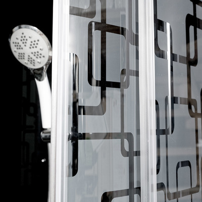 Душевая кабина BM1590 стандартная BLACK (вид 22) Душевая кабина BM1590 стандартная BLACK (фото, вид 22)